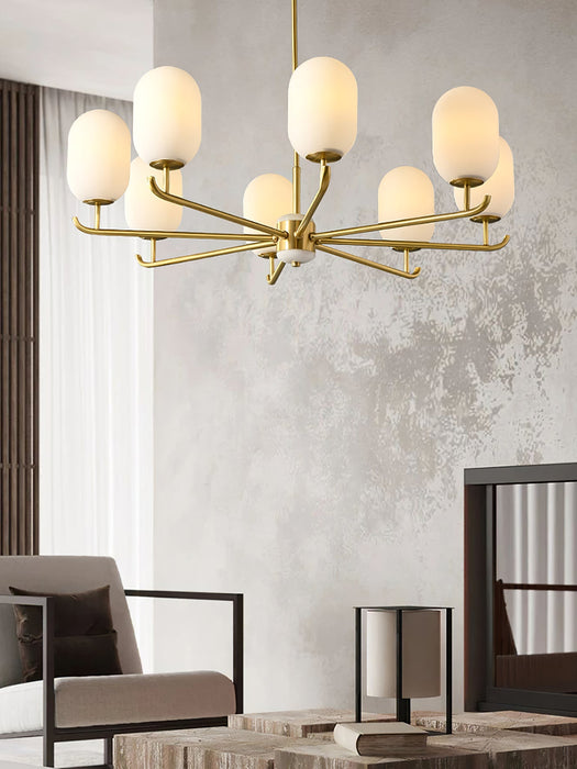 Alana Geometric Chandelier-DWHOME