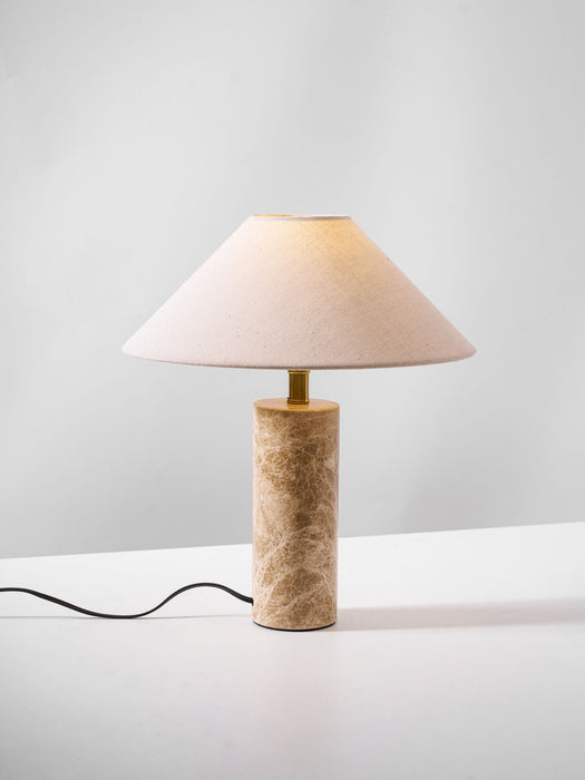 Alba Stone Table Lamp-DWHOME