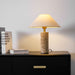 Alba Stone Table Lamp-DWHOME