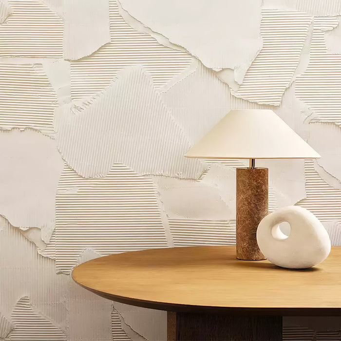 Alba Stone Table Lamp-DWHOME