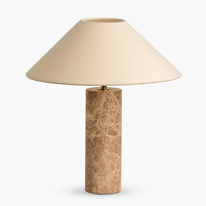 Alba Stone Table Lamp-DWHOME