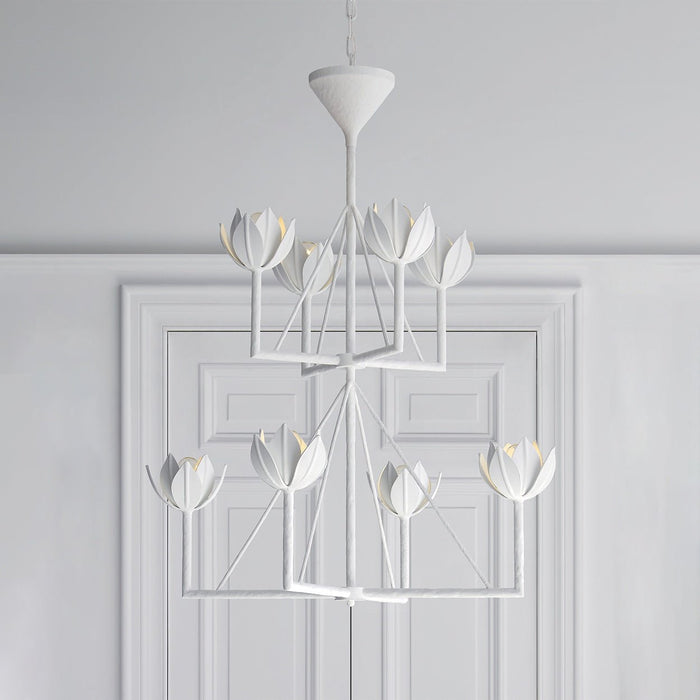 Alberto Lotus Bloom Chandelier - Vakkerlight