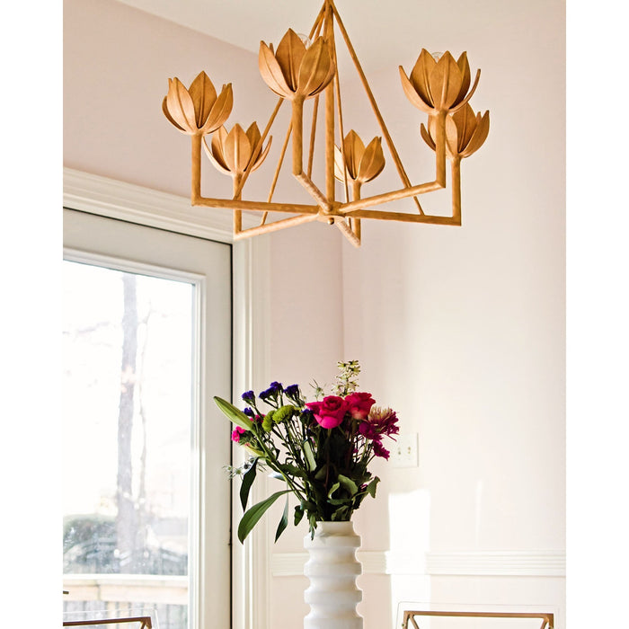 Alberto Lotus Bloom Chandelier - Vakkerlight