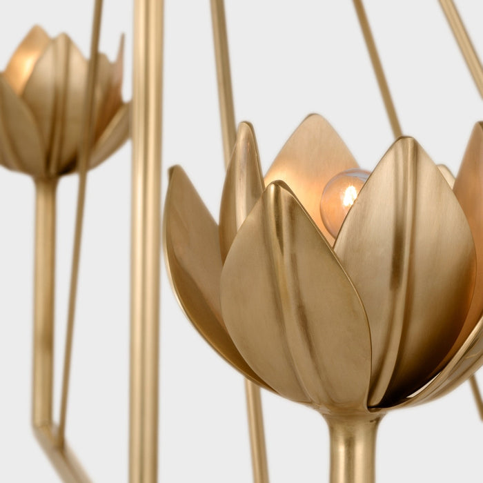 Alberto Lotus Bloom Chandelier - Vakkerlight