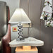 Aleisha Pleated Table Lamp-DWHOME