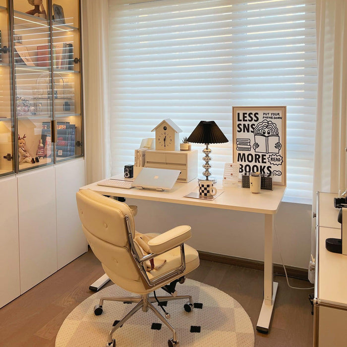 Aleisha Pleated Table Lamp-DWHOME