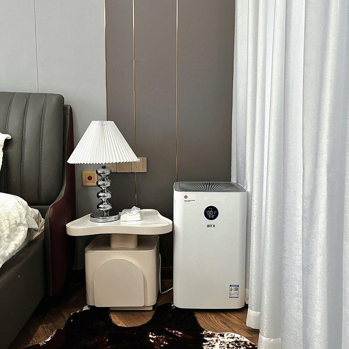 Aleisha Pleated Table Lamp-DWHOME