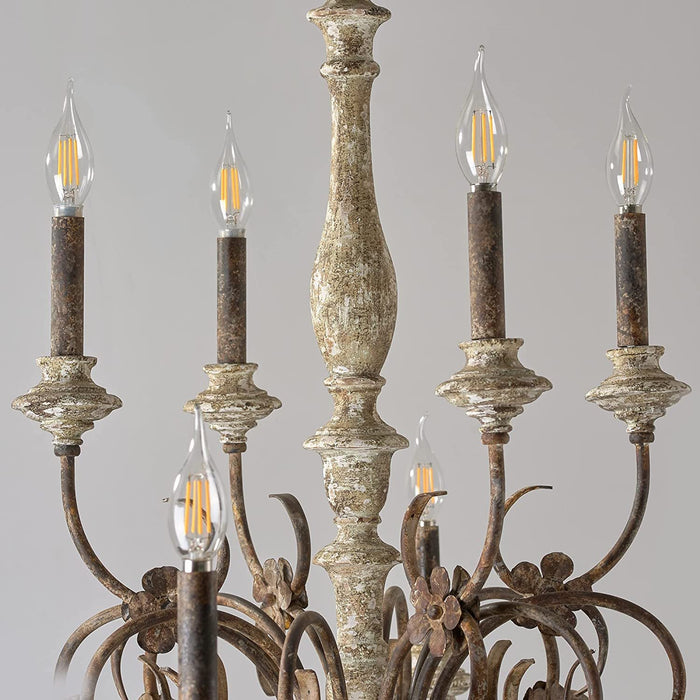 Alessandro Candle Chandelier-DWHOME
