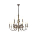 Alessandro Candle Chandelier-DWHOME
