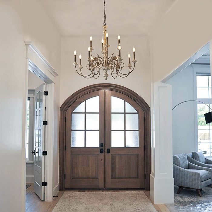 Alessandro Candle Chandelier-DWHOME