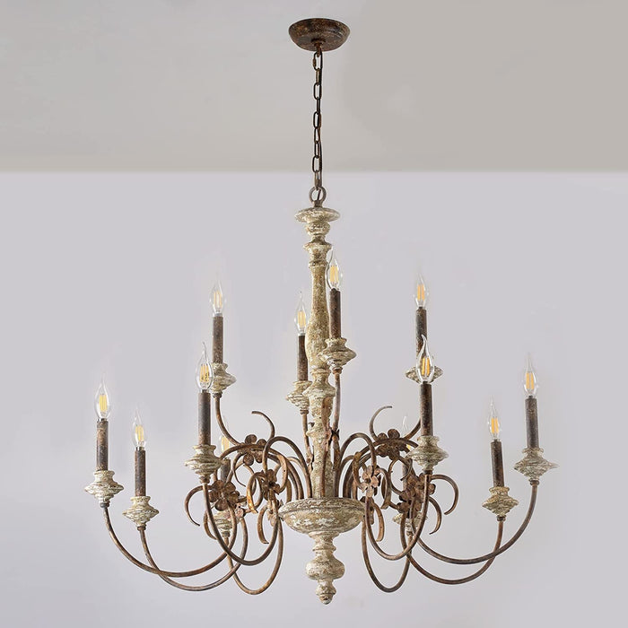 Alessandro Candle Chandelier-DWHOME