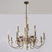 Alessandro Candle Chandelier-DWHOME