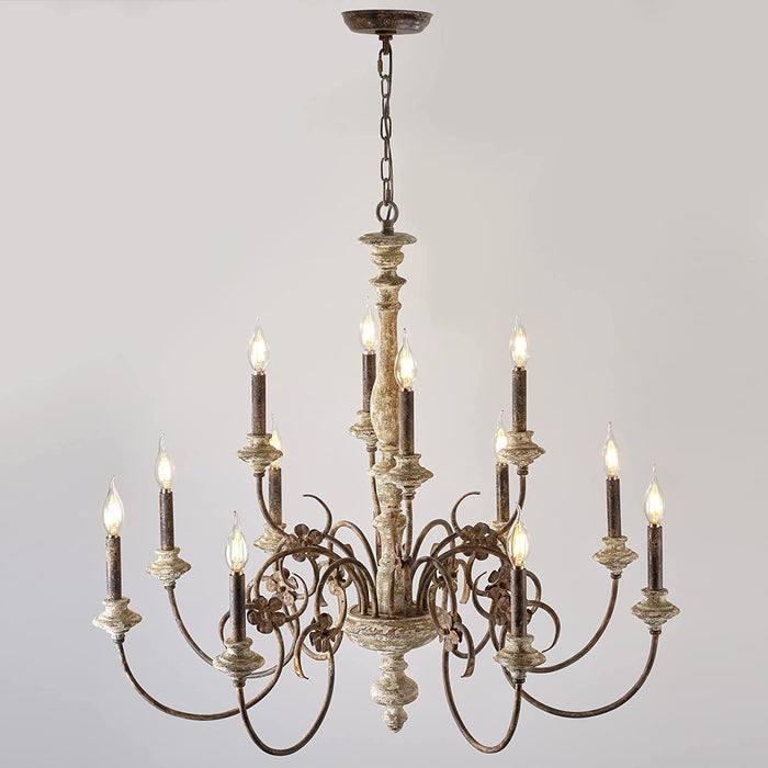 Alessandro Candle Chandelier-DWHOME