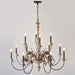 Alessandro Candle Chandelier-DWHOME
