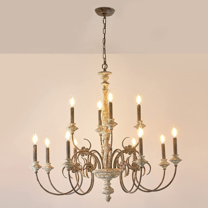 Alessandro Candle Chandelier-DWHOME