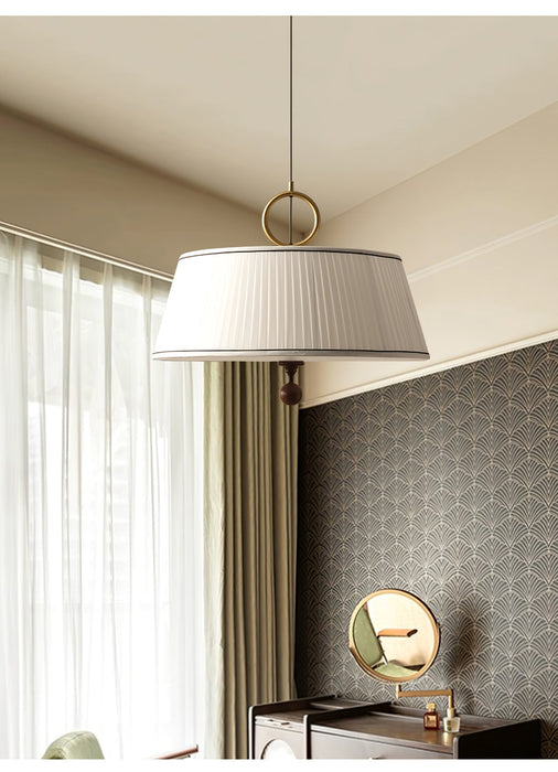 Alina Fabric Pendant Lamp-DWHOME