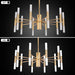 Alissa 20-Light Modern Golden Sputnik Chandelier - DWHOME