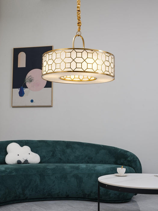 Allegretto Round Pendant-DWHOME