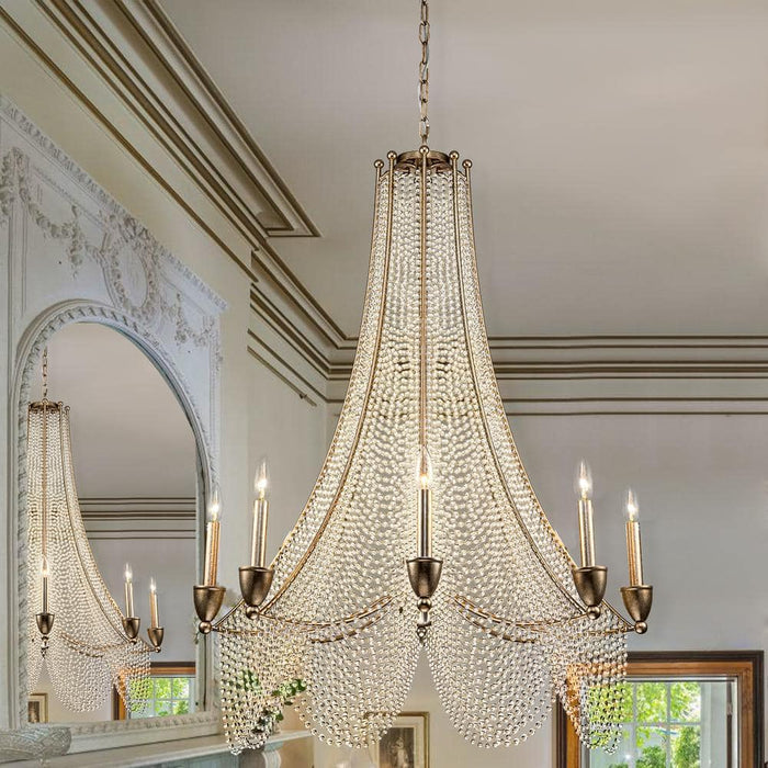 Allenglade Crystal Chandelier-DWHOME