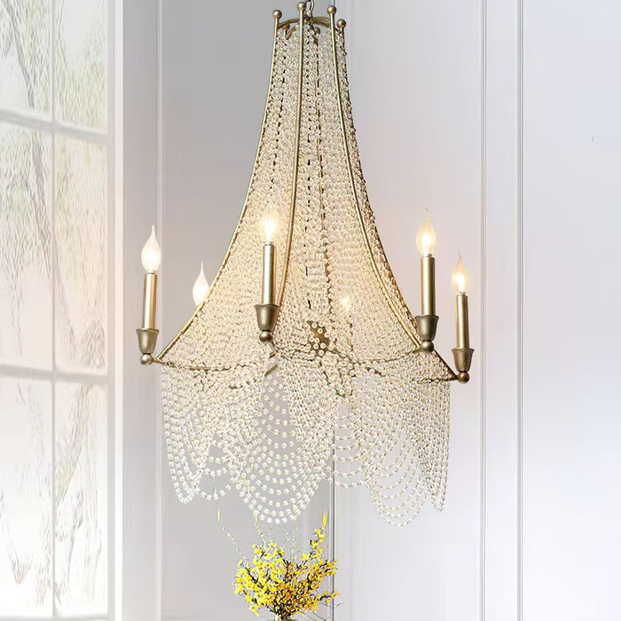 Allenglade Crystal Chandelier-DWHOME