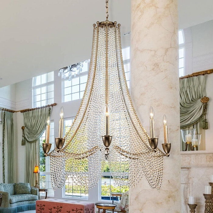 Allenglade Crystal Chandelier-DWHOME