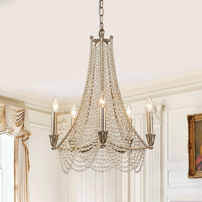 Allenglade Crystal Chandelier-DWHOME