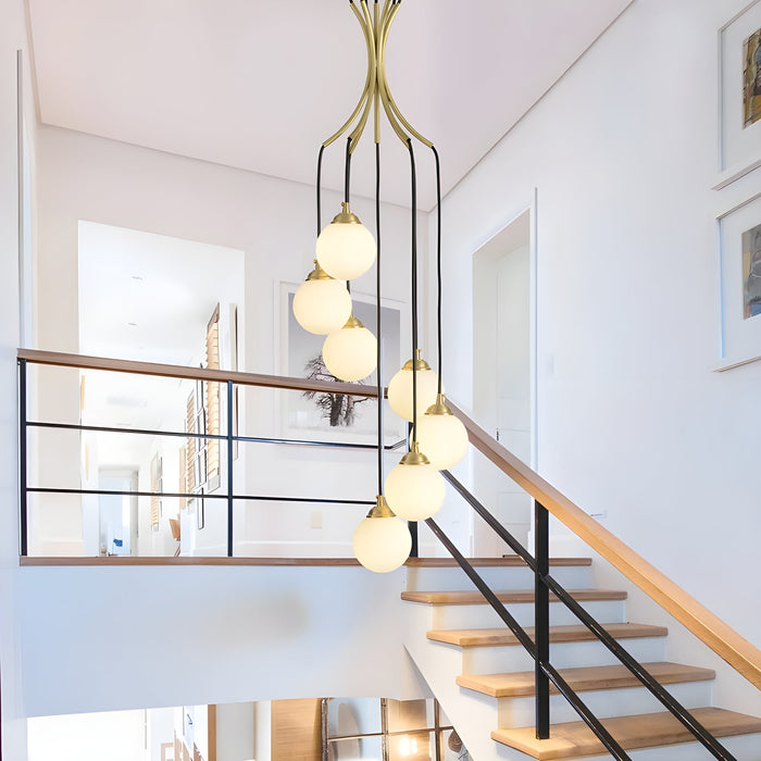 Alliyana Ball Drop Chandelier-DWHOME