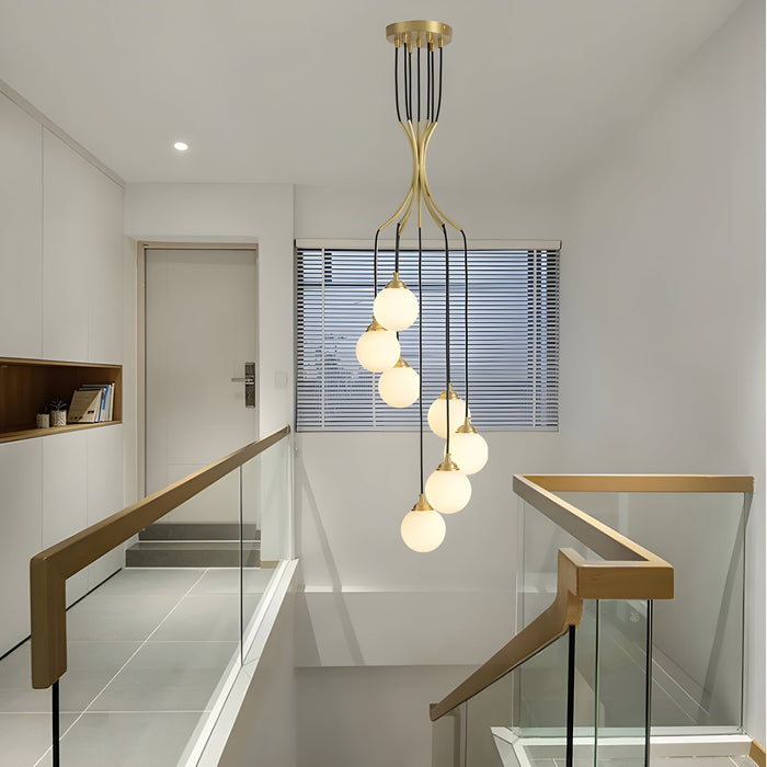 Alliyana Ball Drop Chandelier-DWHOME