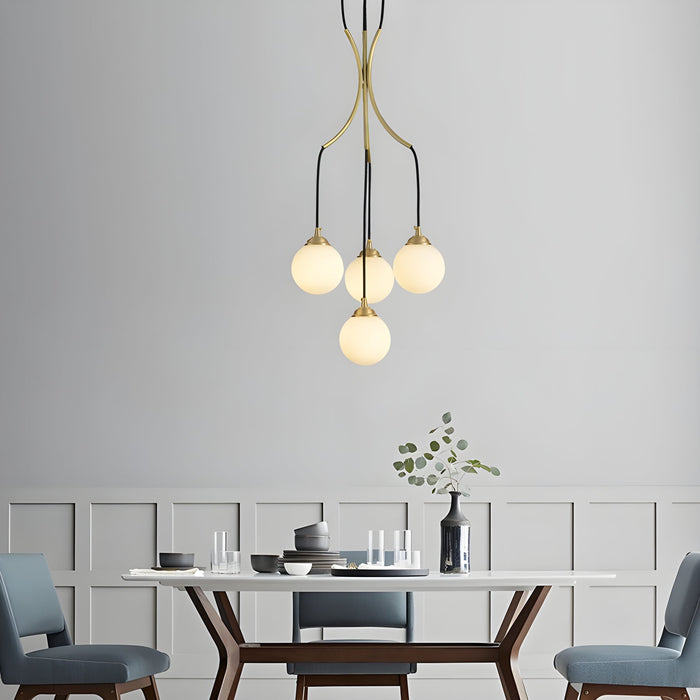 Alliyana Ball Drop Chandelier-DWHOME