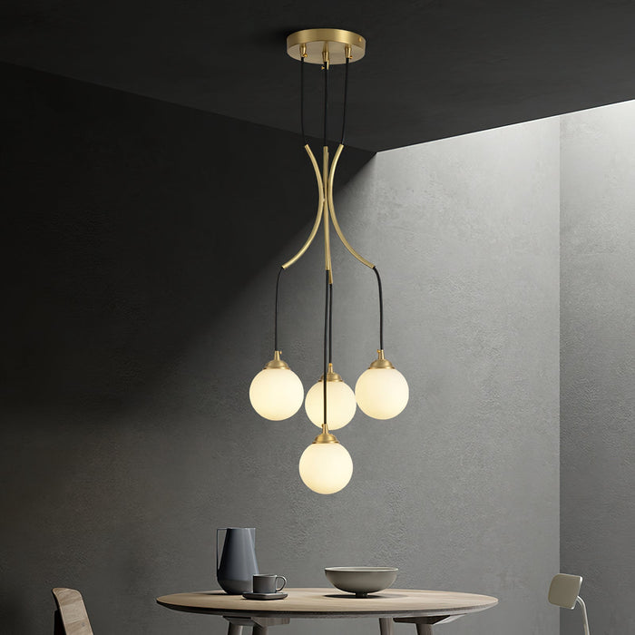 Alliyana Ball Drop Chandelier-DWHOME