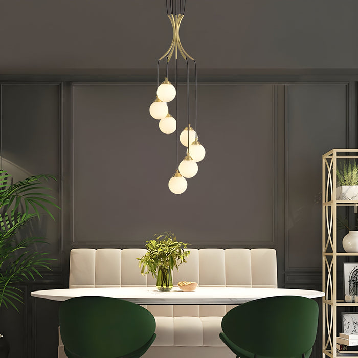 Alliyana Ball Drop Chandelier-DWHOME