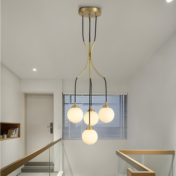Alliyana Ball Drop Chandelier-DWHOME