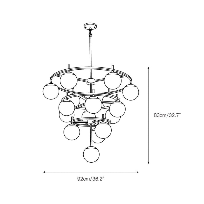 Alluria Chandelier-DWHOME