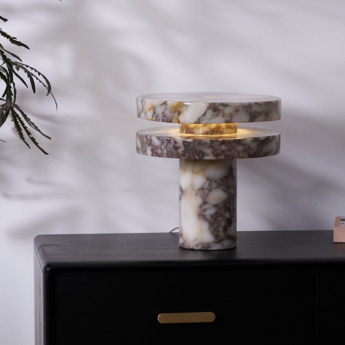 Halo Marble Table Lamp-DWHOME