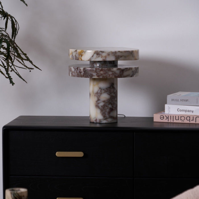 Halo Marble Table Lamp-DWHOME