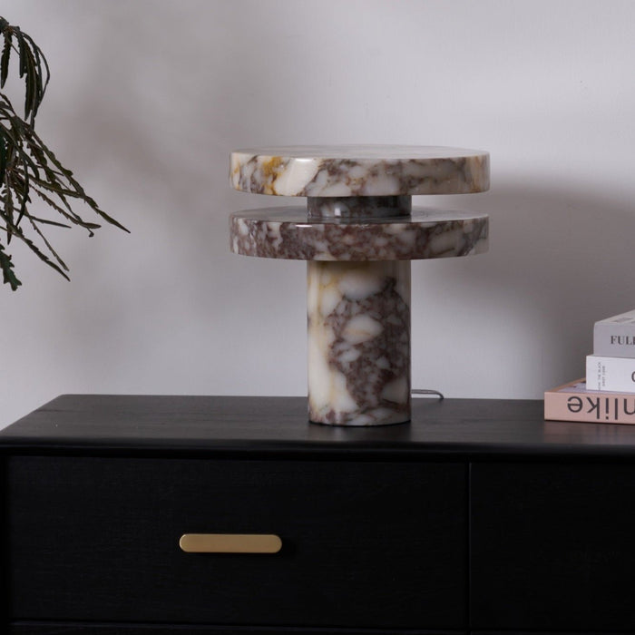 Halo Marble Table Lamp-DWHOME