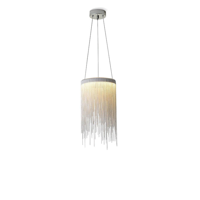 Aluminum Chain Tassel Pendant Light-DWHOME