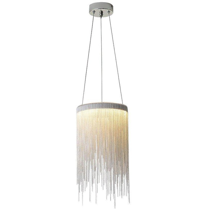 Aluminum Chain Tassel Pendant Light-DWHOME