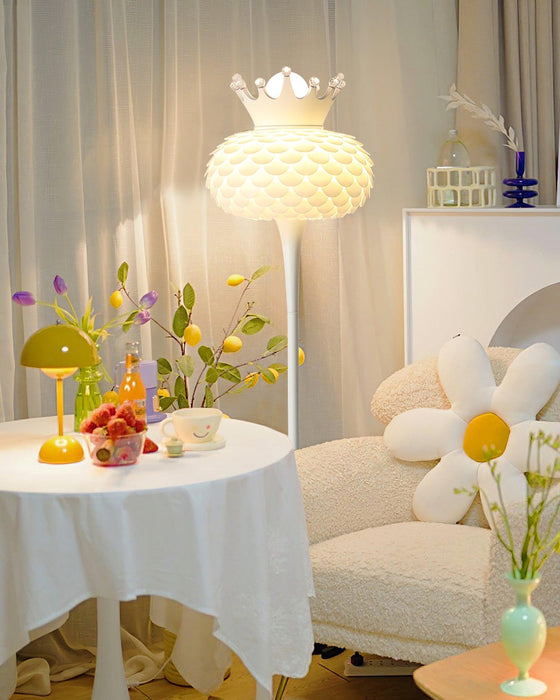 Aluvia Crown Floor Lamp-DWHOME