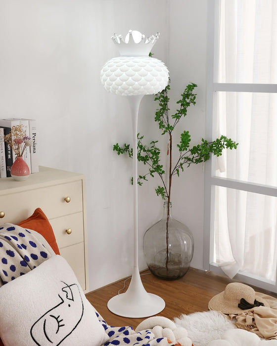 Aluvia Crown Floor Lamp-DWHOME