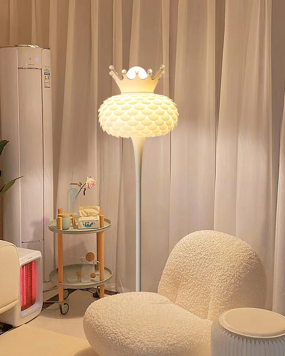 Aluvia Crown Floor Lamp-DWHOME