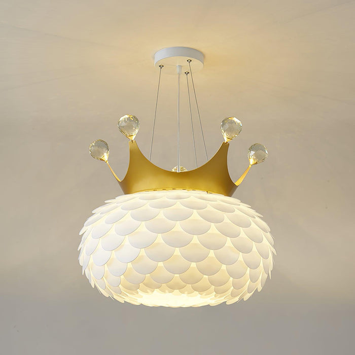 Aluvia Crown Pendant Lamp-DWHOME