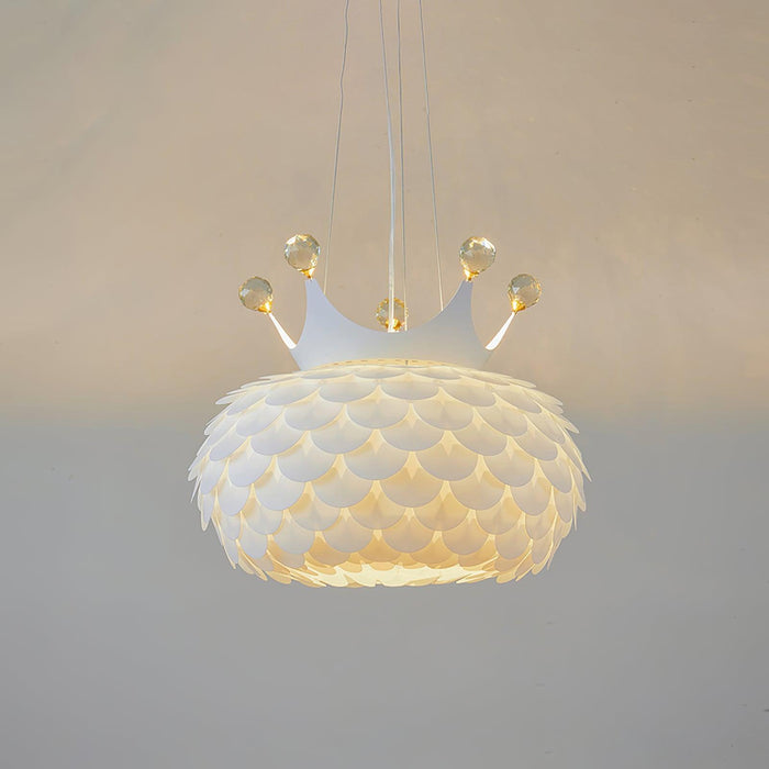 Aluvia Crown Pendant Lamp-DWHOME