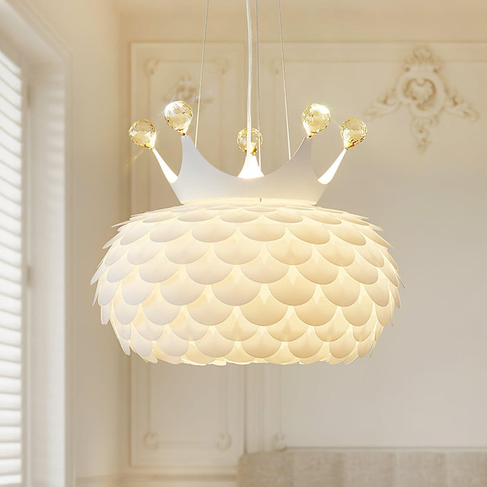Aluvia Crown Pendant Lamp-DWHOME