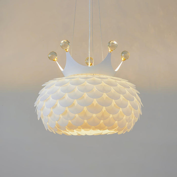 Aluvia Crown Pendant Lamp-DWHOME