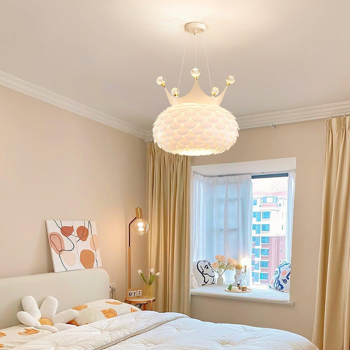 Aluvia Crown Pendant Lamp-DWHOME