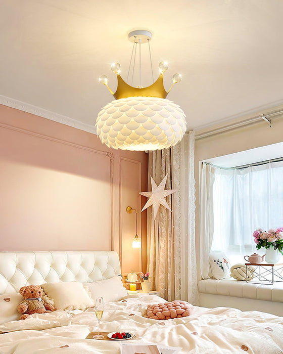 Aluvia Crown Pendant Lamp-DWHOME