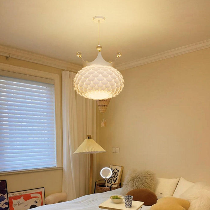 Aluvia Crown Pendant Lamp-DWHOME