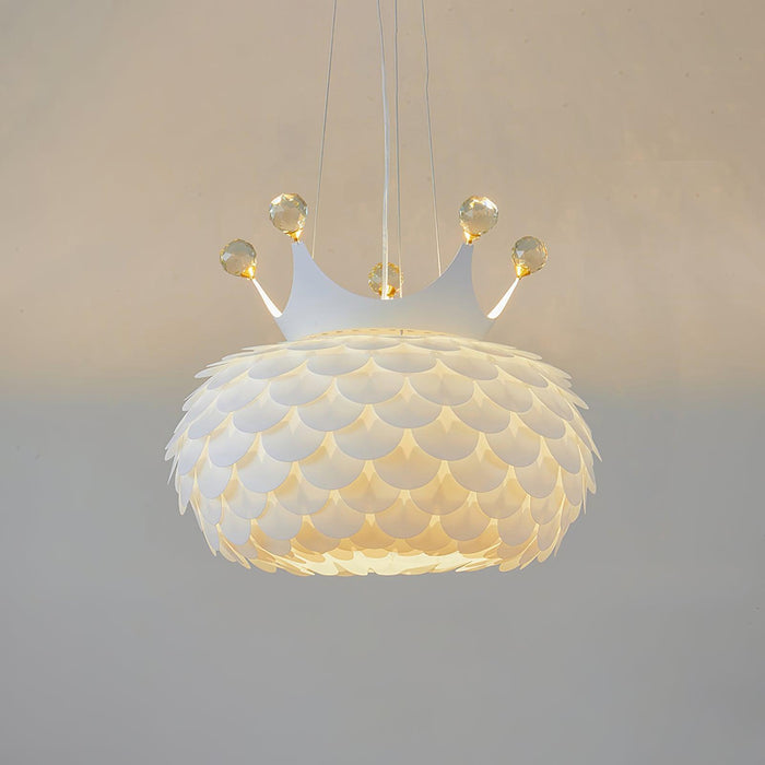 Aluvia Crown Pendant Lamp-DWHOME