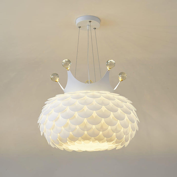 Aluvia Crown Pendant Lamp-DWHOME